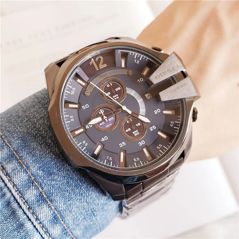 Diesel Gunmetal Chronograph - Hình 3