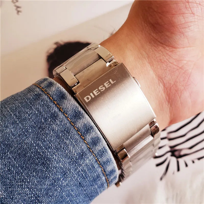 Diesel Blue Dial Steel Watch - Hình 2