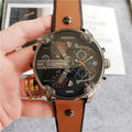 Diesel Brown Leather Chronograph
