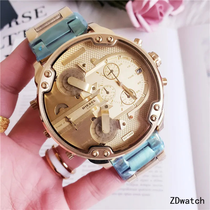 Diesel DZ7399 Gold Chronograph