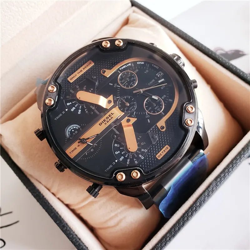 Diesel Black Gold Chronograph
