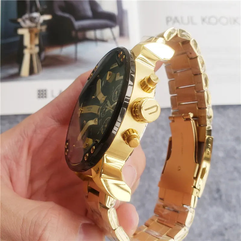 black Diesel Gold Chronograph - Hình 3