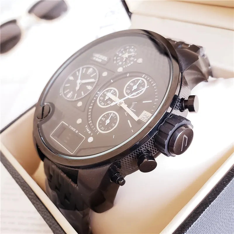 Diesel Black Chronograph DZ7333 - Hình 3