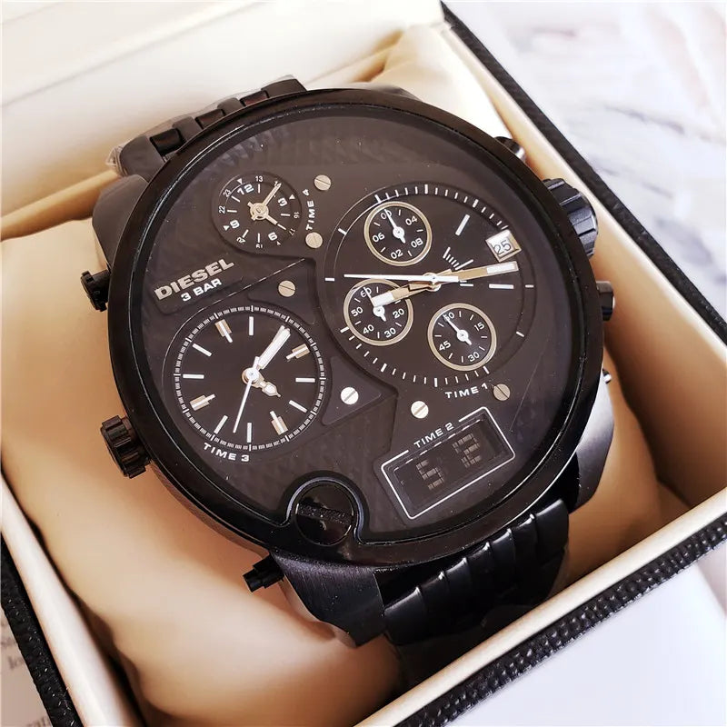 Diesel Black Chronograph DZ7333