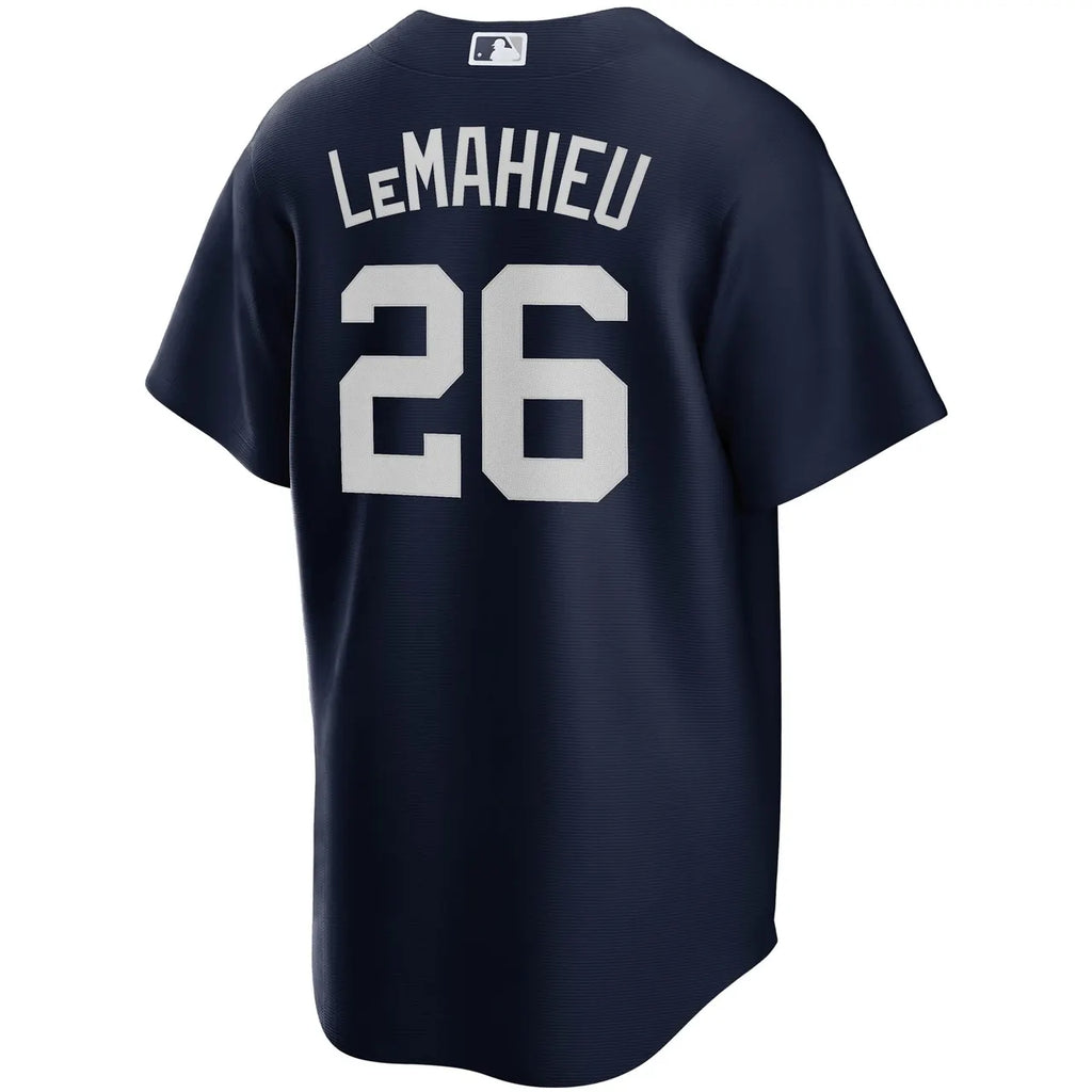 nike LeMahieu Yankees Navy Jersey - Hình 4