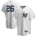 nike Yankees White Pinstripe Jersey