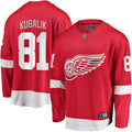 Kubalik Red Wings Jersey