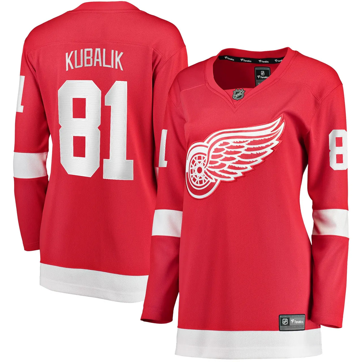 Kubalik Red Wings Jersey