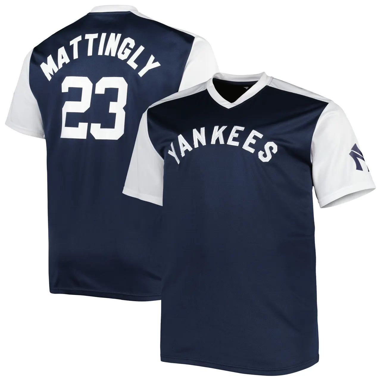 Mattingly Yankees Navy Jersey - Hình 2