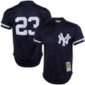 Yankees Navy Cooperstown Jersey mitchell