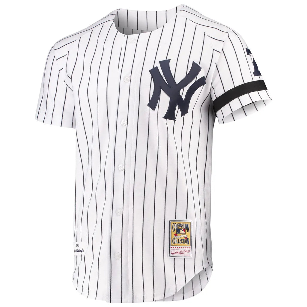 Mitchell & Ness Yankees #23 Pinstripe Jersey - Hình 3