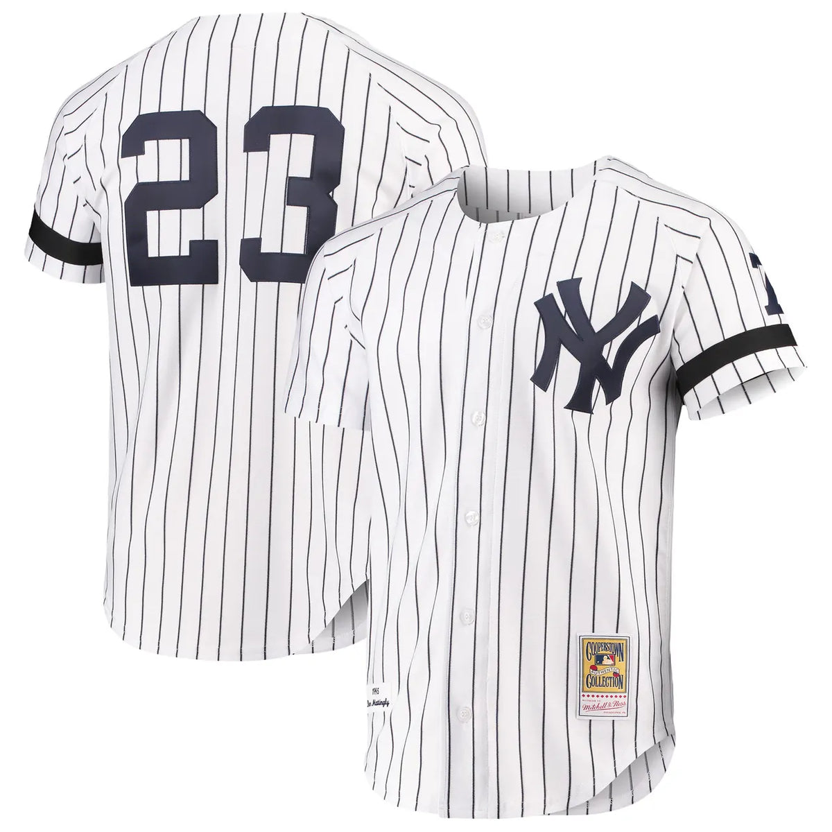 Mitchell & Ness Yankees #23 Pinstripe Jersey