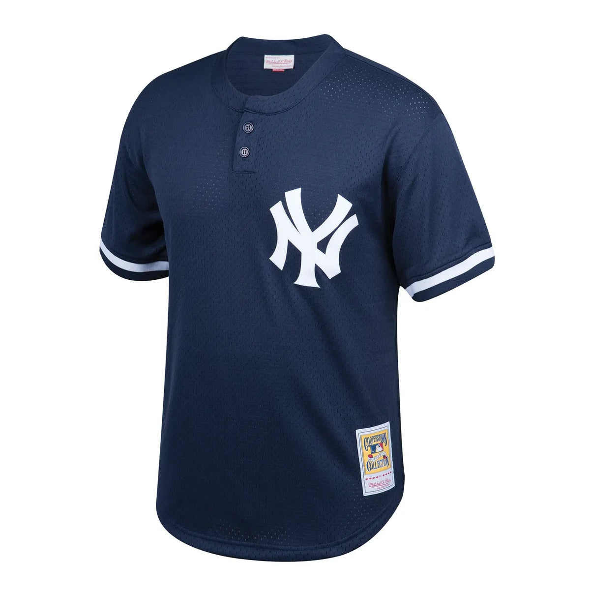 Yankees Navy Mesh Jersey mitchell ness - Hình 2