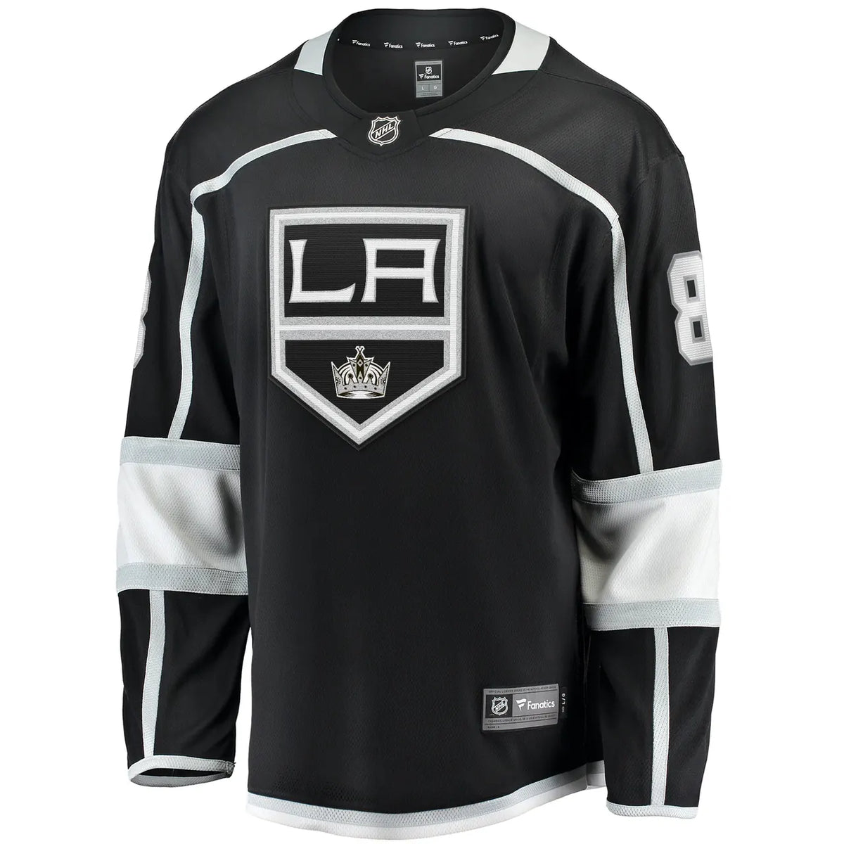 fanatics nhl Doughty Kings Black Jersey - Hình 3