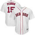 Pedroia Red Sox White Jersey