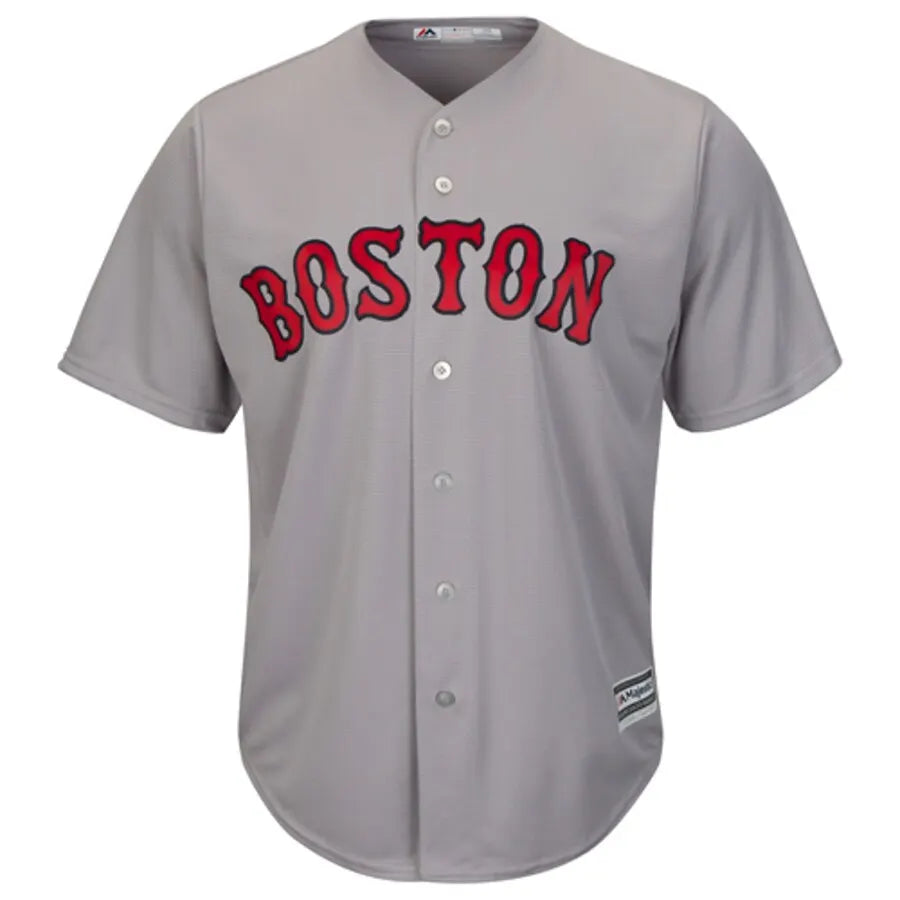 Pedrioa Red Sox Grey Jersey - Hình 2