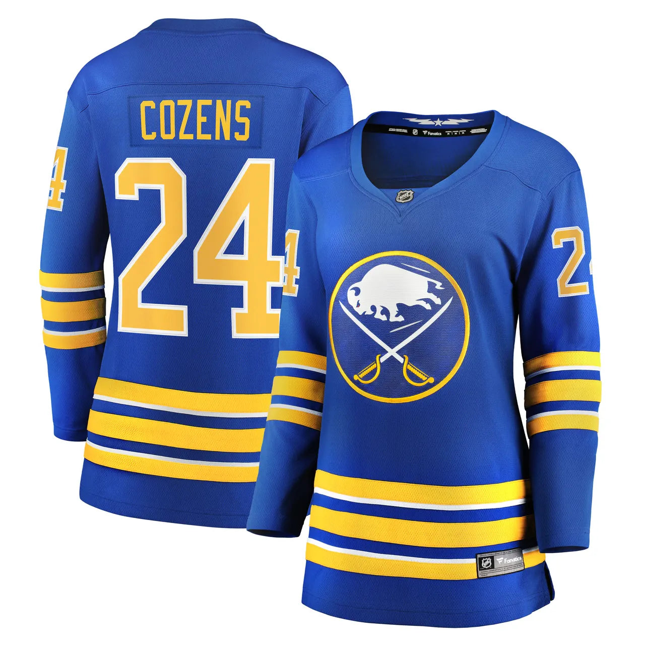 Cozens Sabres Blue Jersey