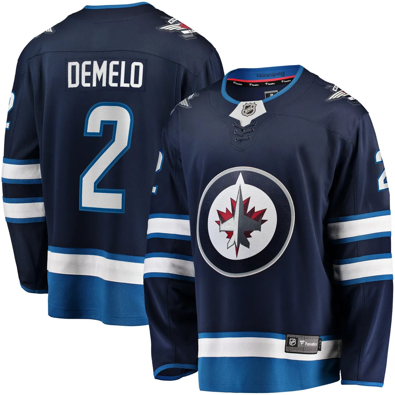 DeMelo Jets Navy Jersey