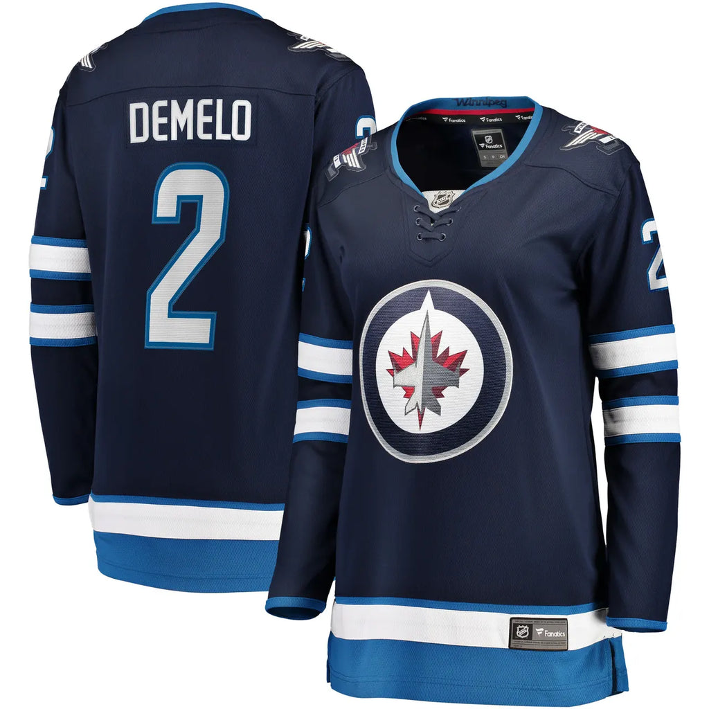 Demelo Jets Navy Jersey