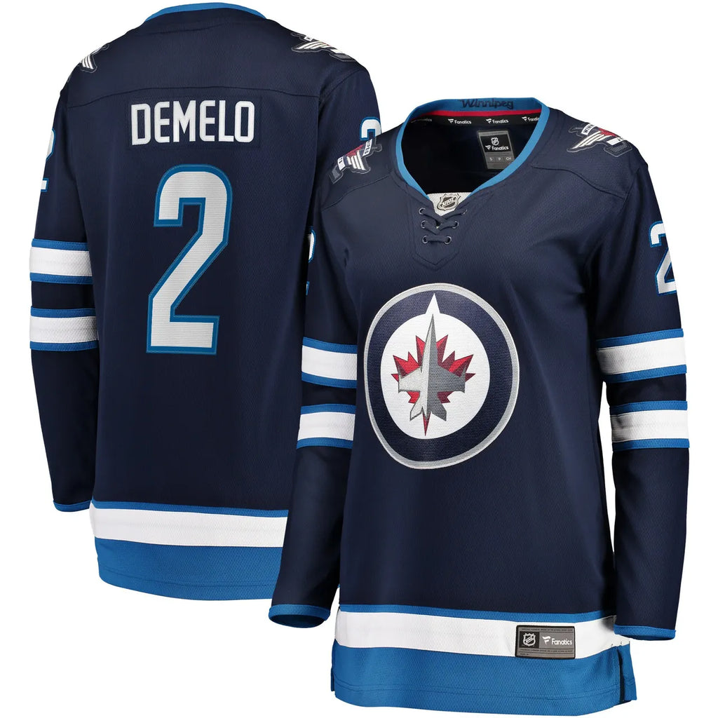 Demelo Jets Navy Jersey - Hình 2