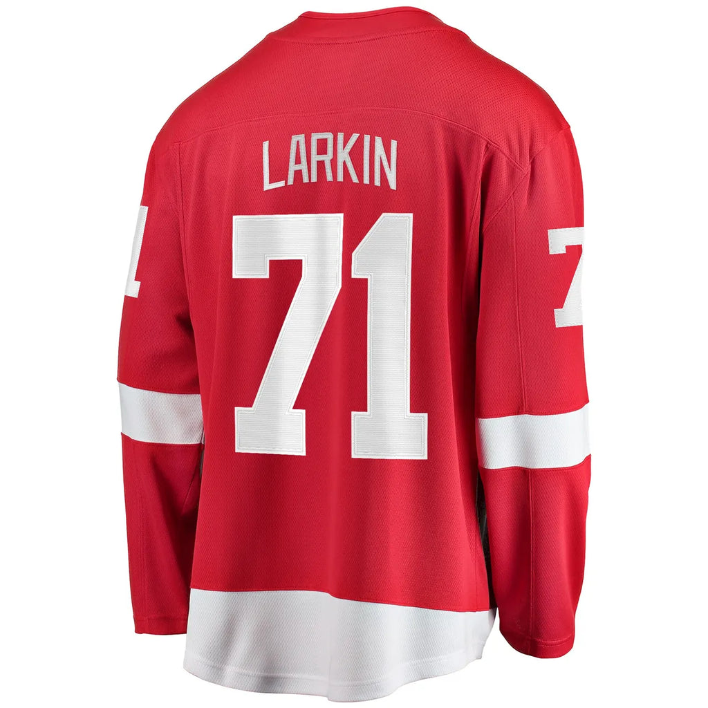 authentic Fanatics Larkin Red Wings Jersey - Hình 4