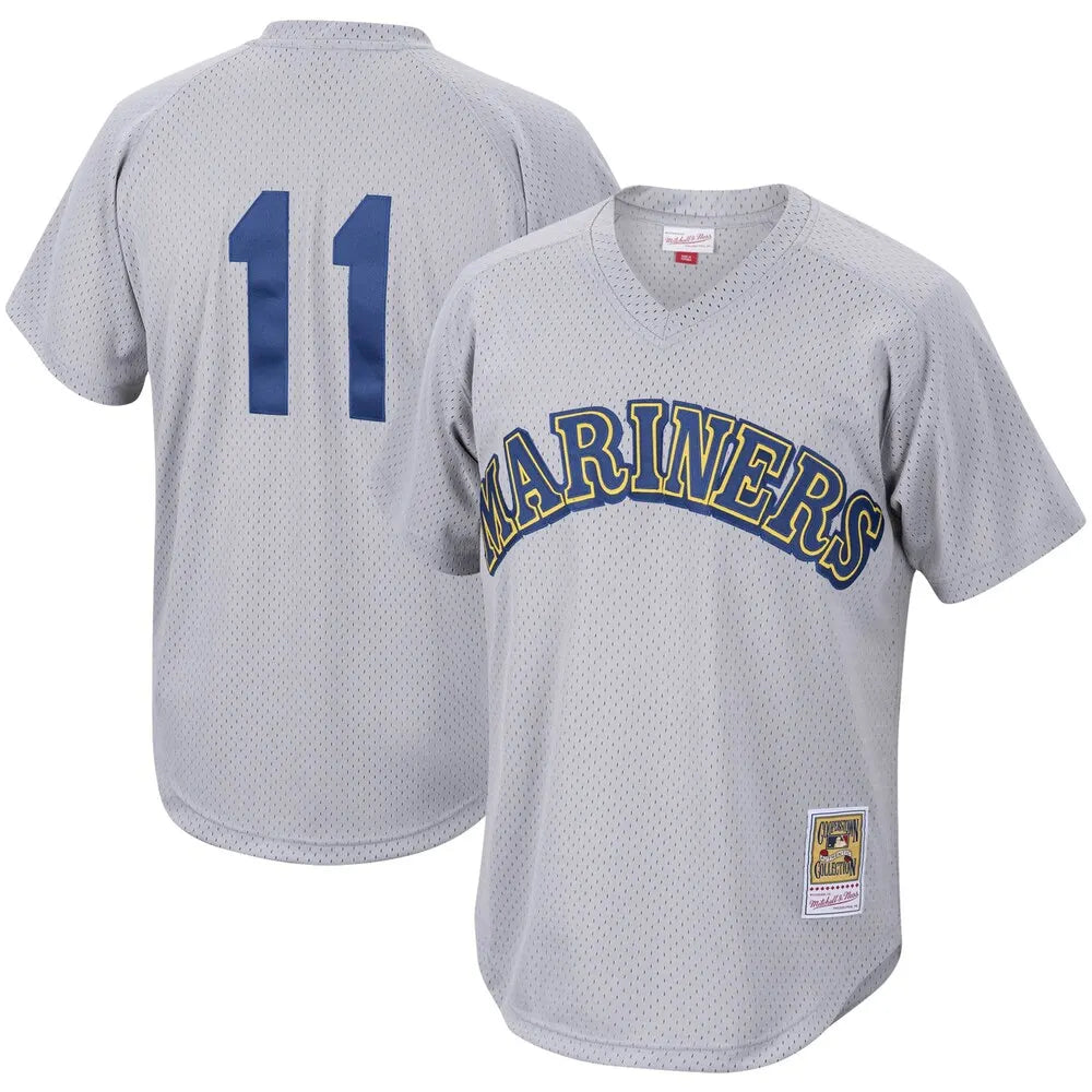 Mariners Gray Throwback Jersey