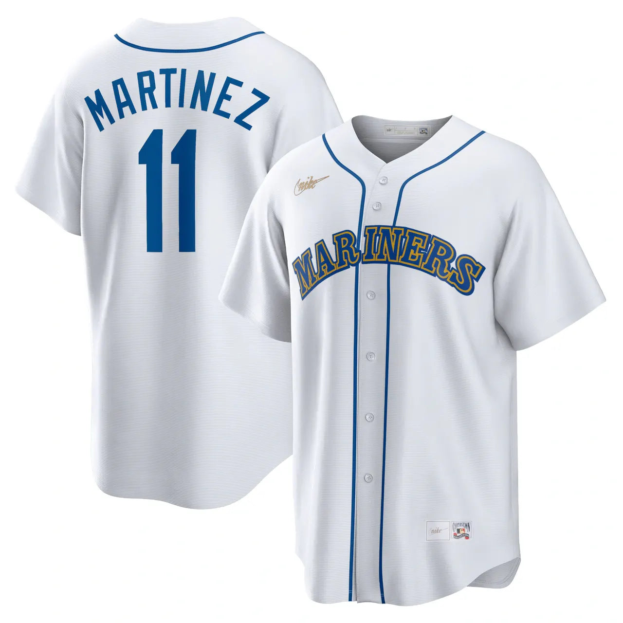 Mariners Martinez White Jersey