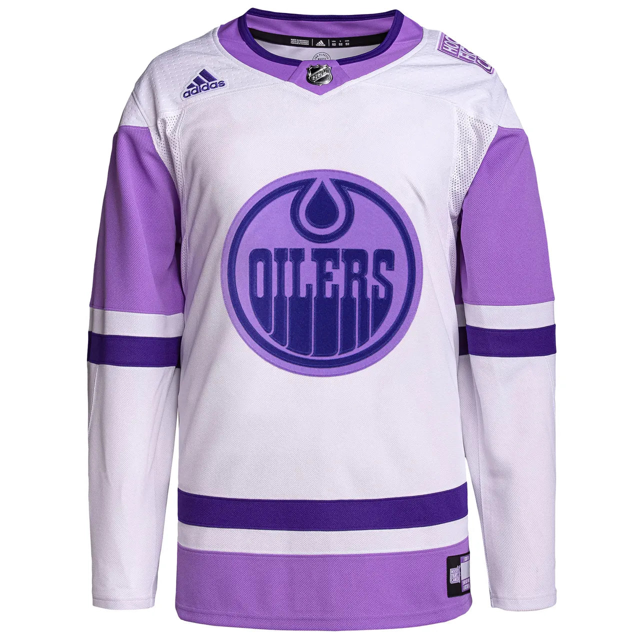 Adidas Oilers Purple Jersey - Hình 3