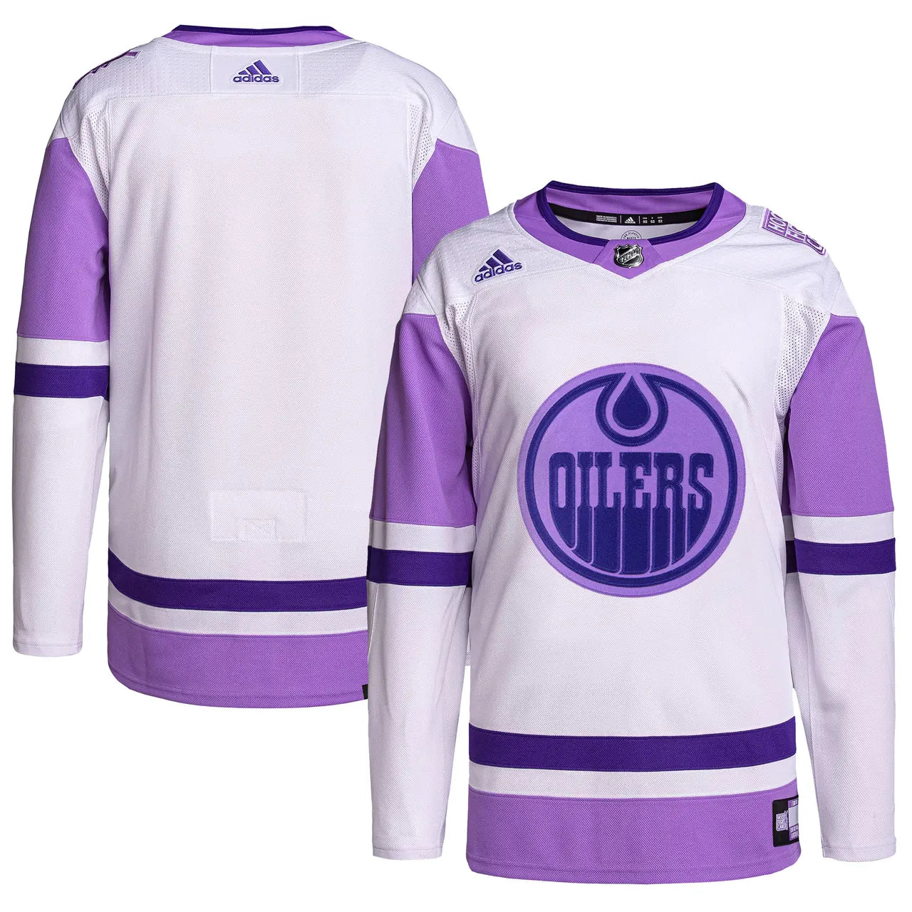 Adidas Oilers Purple Jersey - Hình 2