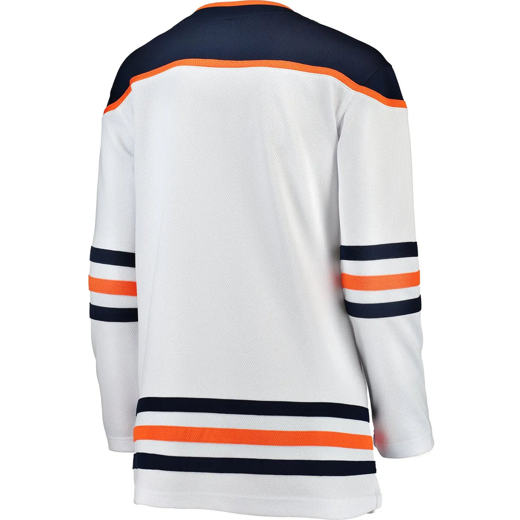 Fanatics Oilers White Jersey - Hình 4