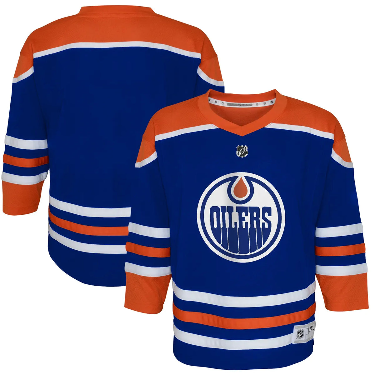 Fanatics Oilers Blue Jersey