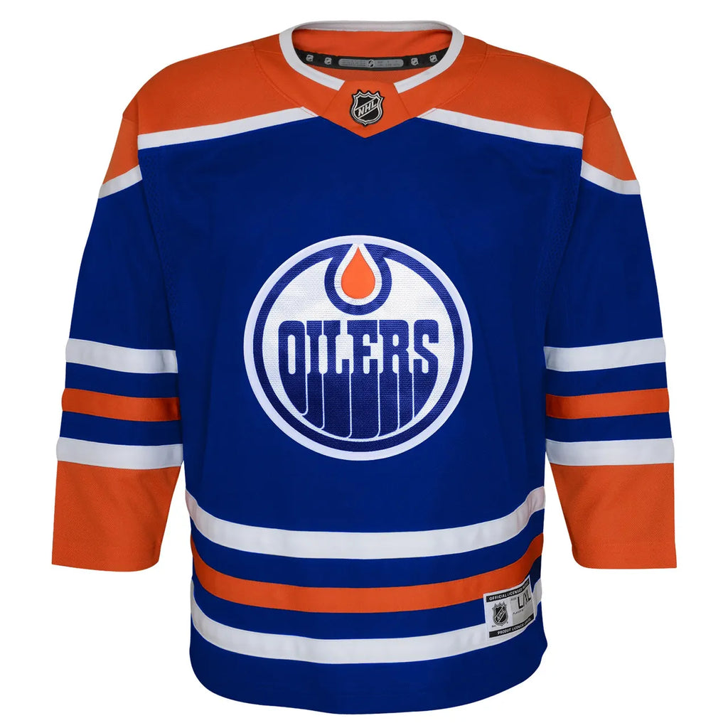Edmonton Oilers Blue Jersey - Hình 3