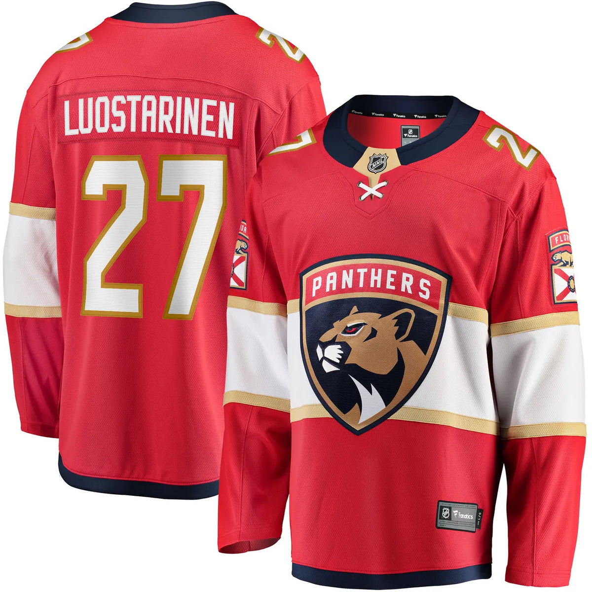 Luostarinen Panthers Red Jersey - Hình 2