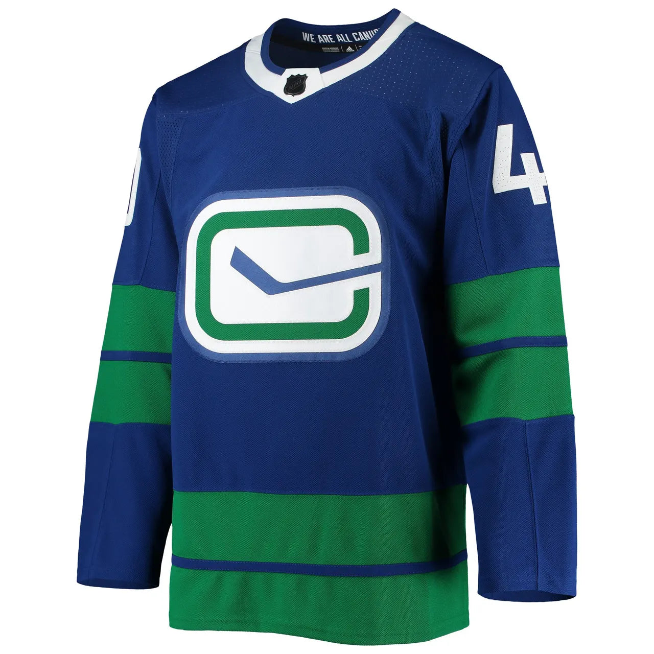 blue Adidas Pettersson Canucks Jersey - Hình 3