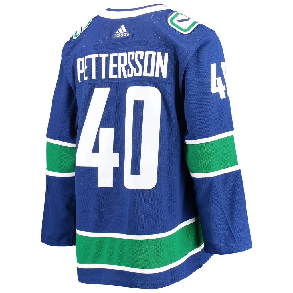 blue Adidas Pettersson Canucks Jersey - Hình 4