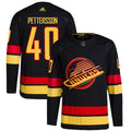 black Adidas Pettersson Canucks Jersey