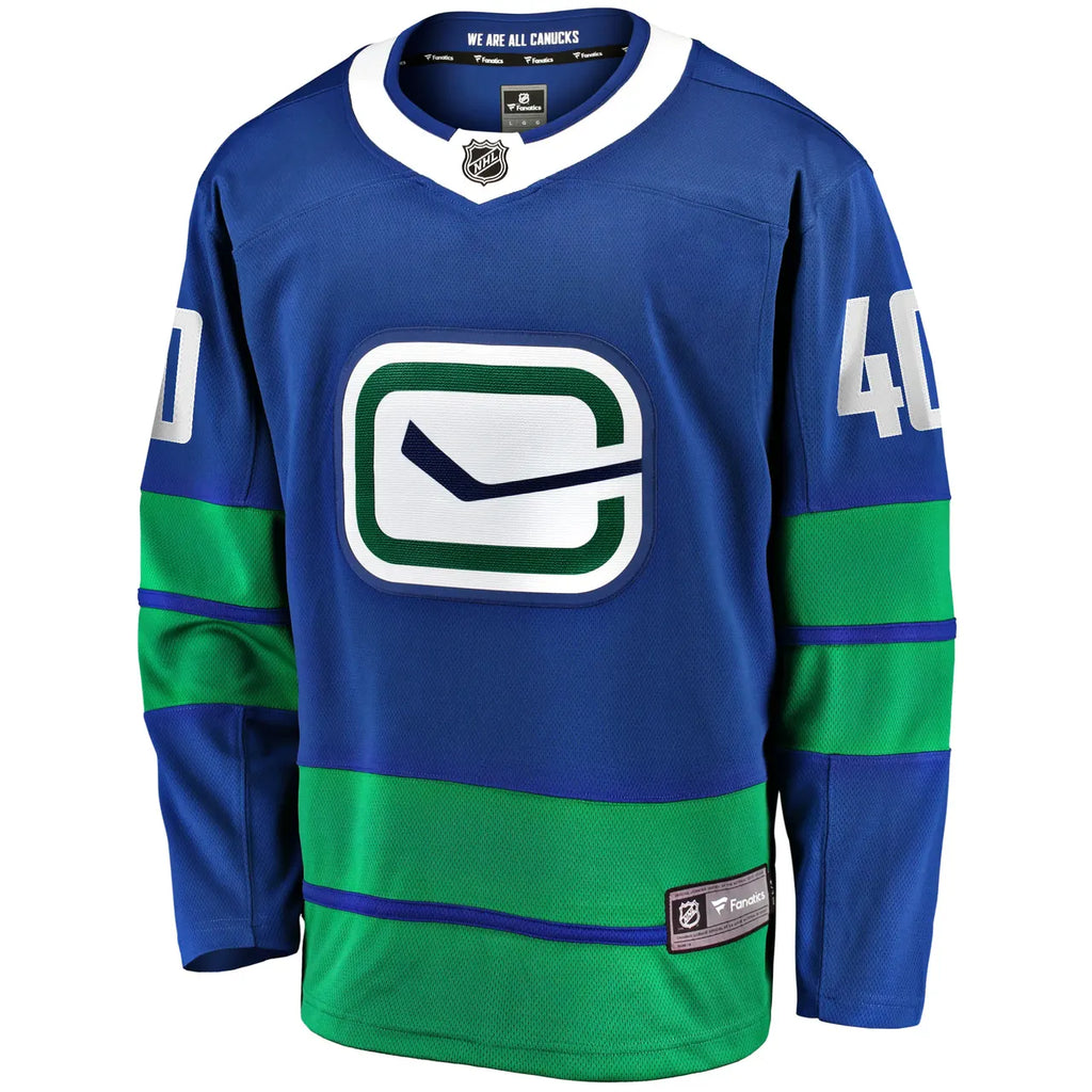 Pettersson Canucks Blue Jersey fanatics - Hình 3