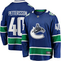 fanatics Pettersson Canucks Royal Jersey