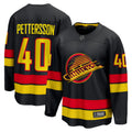 Pettersson Canucks Black Jersey fanatics
