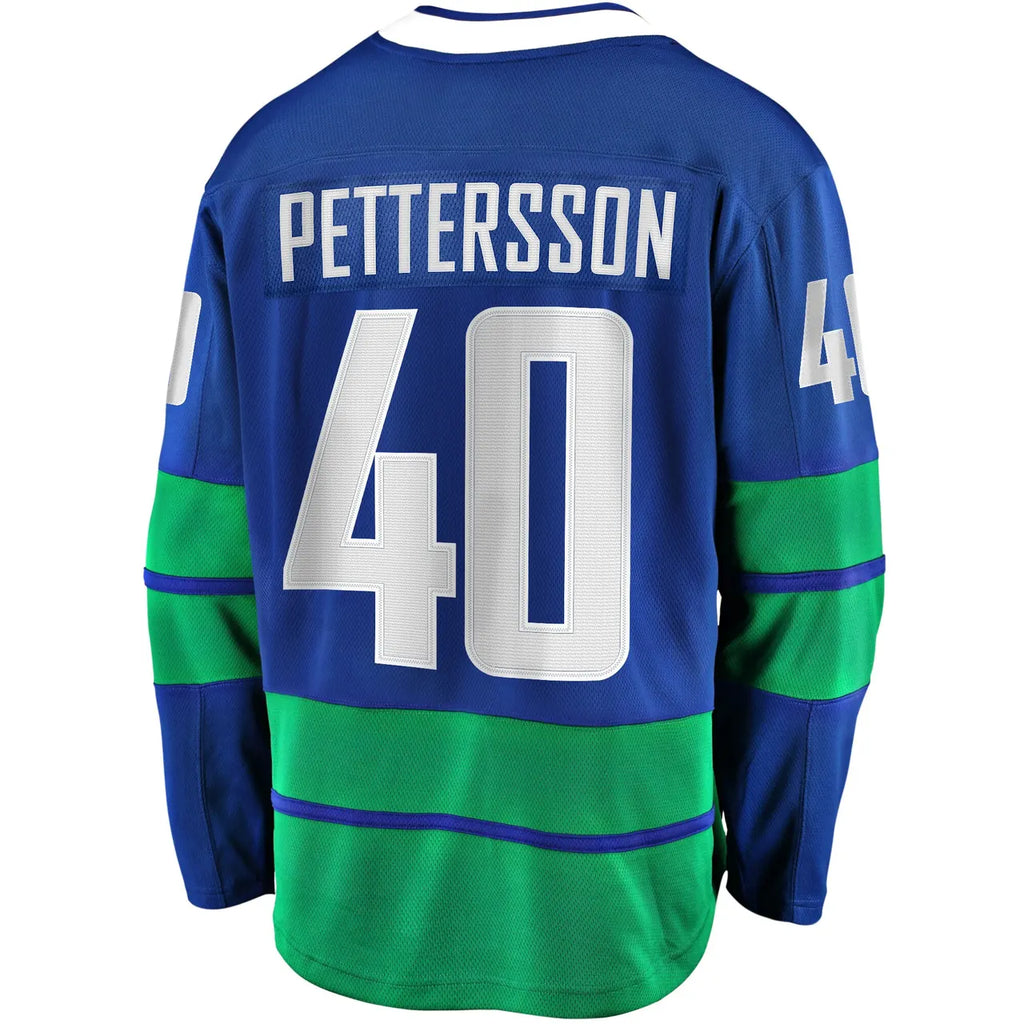 Pettersson Canucks Black Jersey fanatics - Hình 7