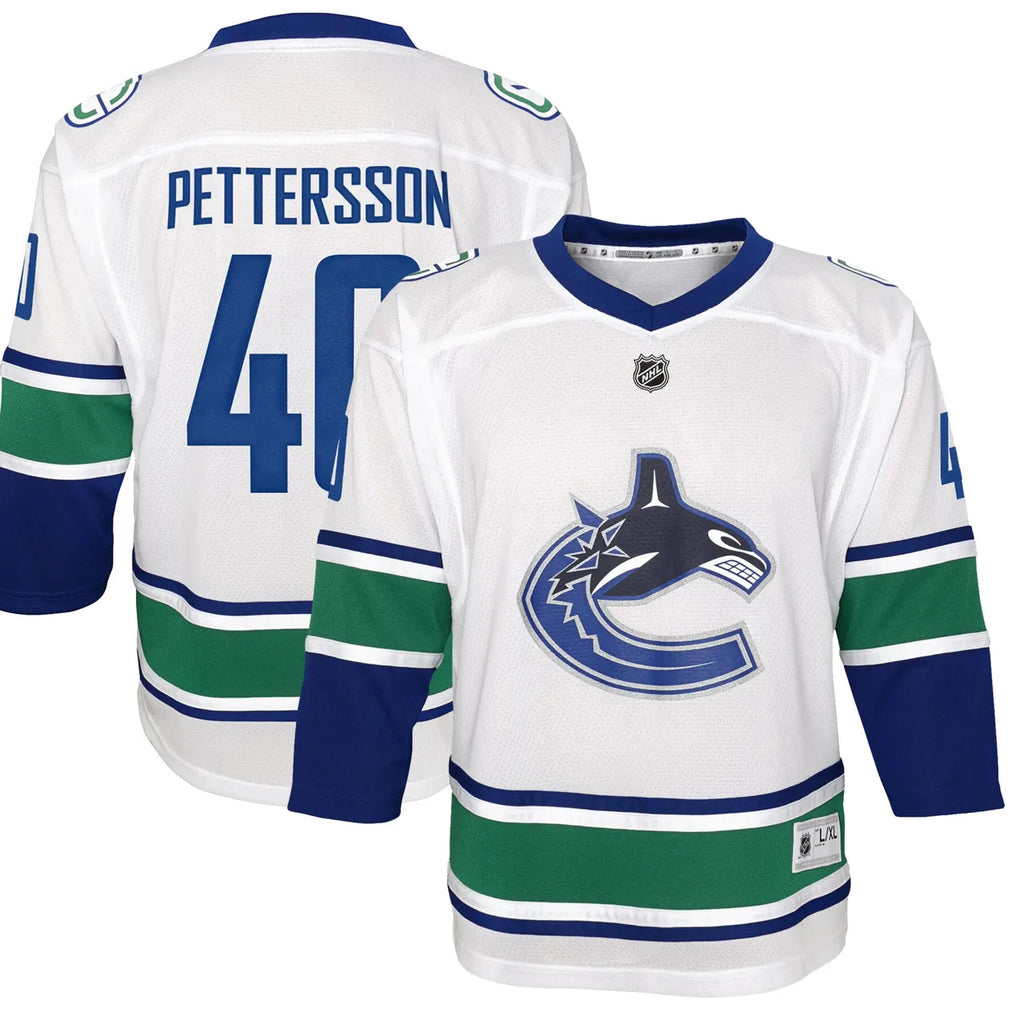 Pettersson Canucks Adidas Away Jersey