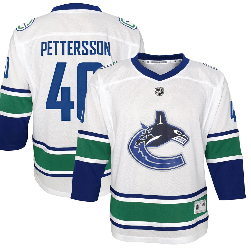 Pettersson Canucks Adidas Away Jersey - Hình 2