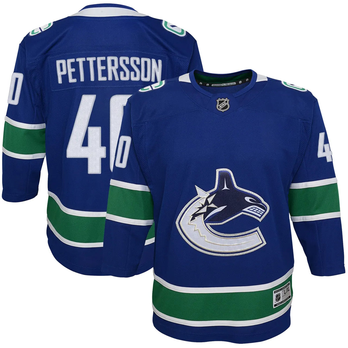 adidas Pettersson Canucks Black Jersey - Hình 5