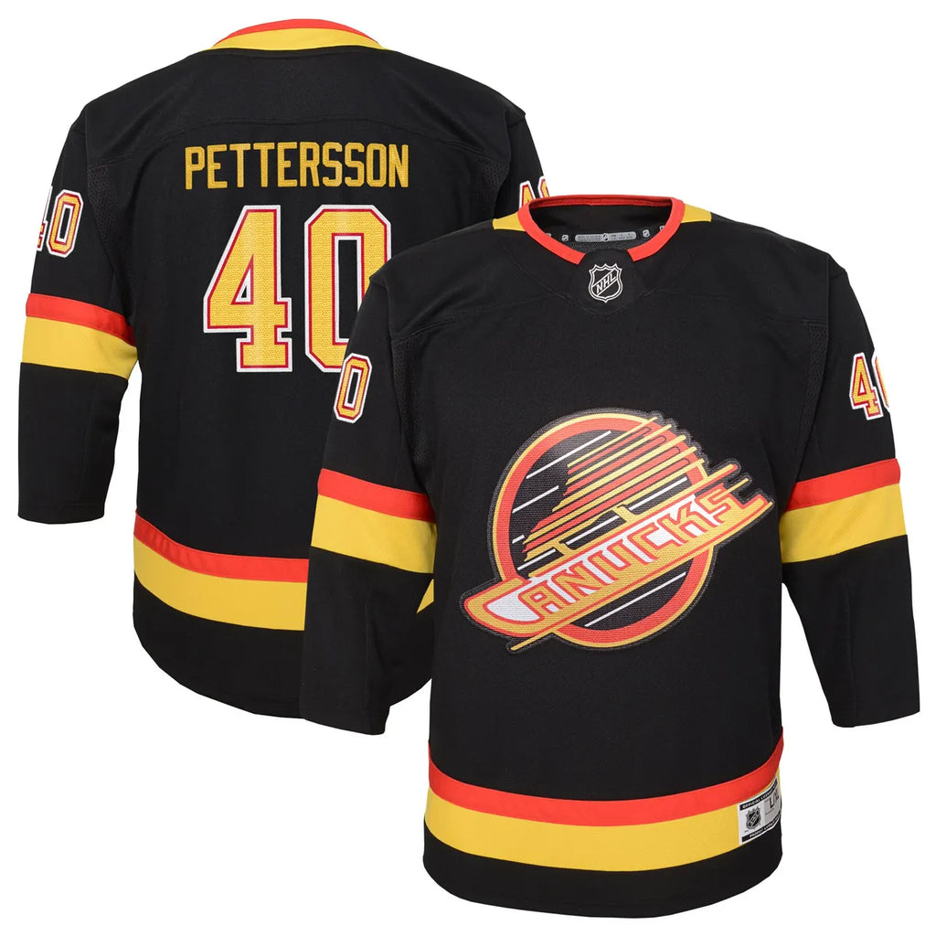 adidas Pettersson Canucks Black Jersey - Hình 2