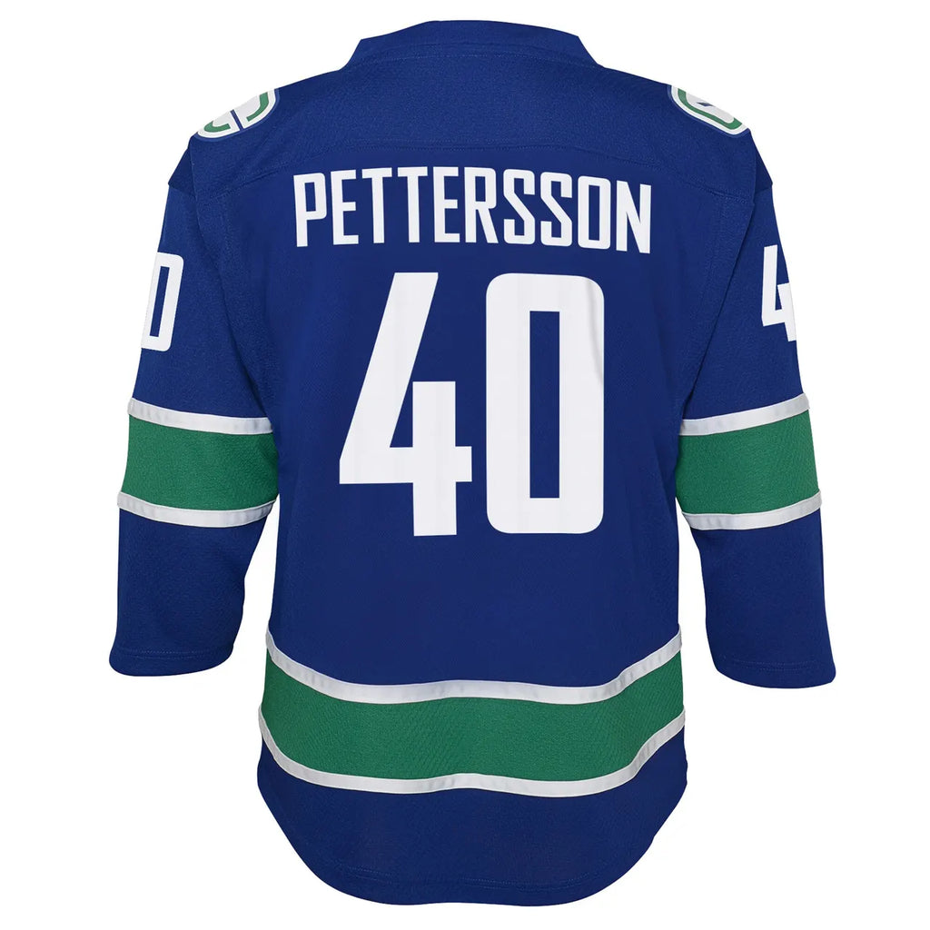 Canucks Pettersson Blue Jersey - Hình 3