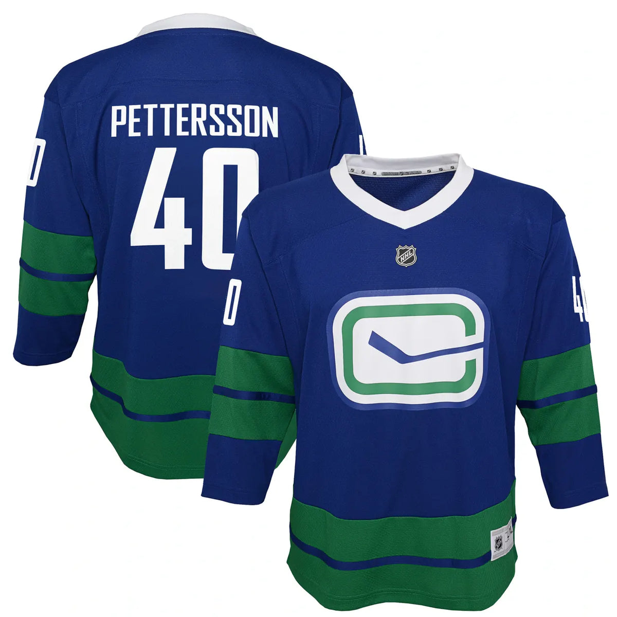 Adidas Pettersson Canucks Jersey blue