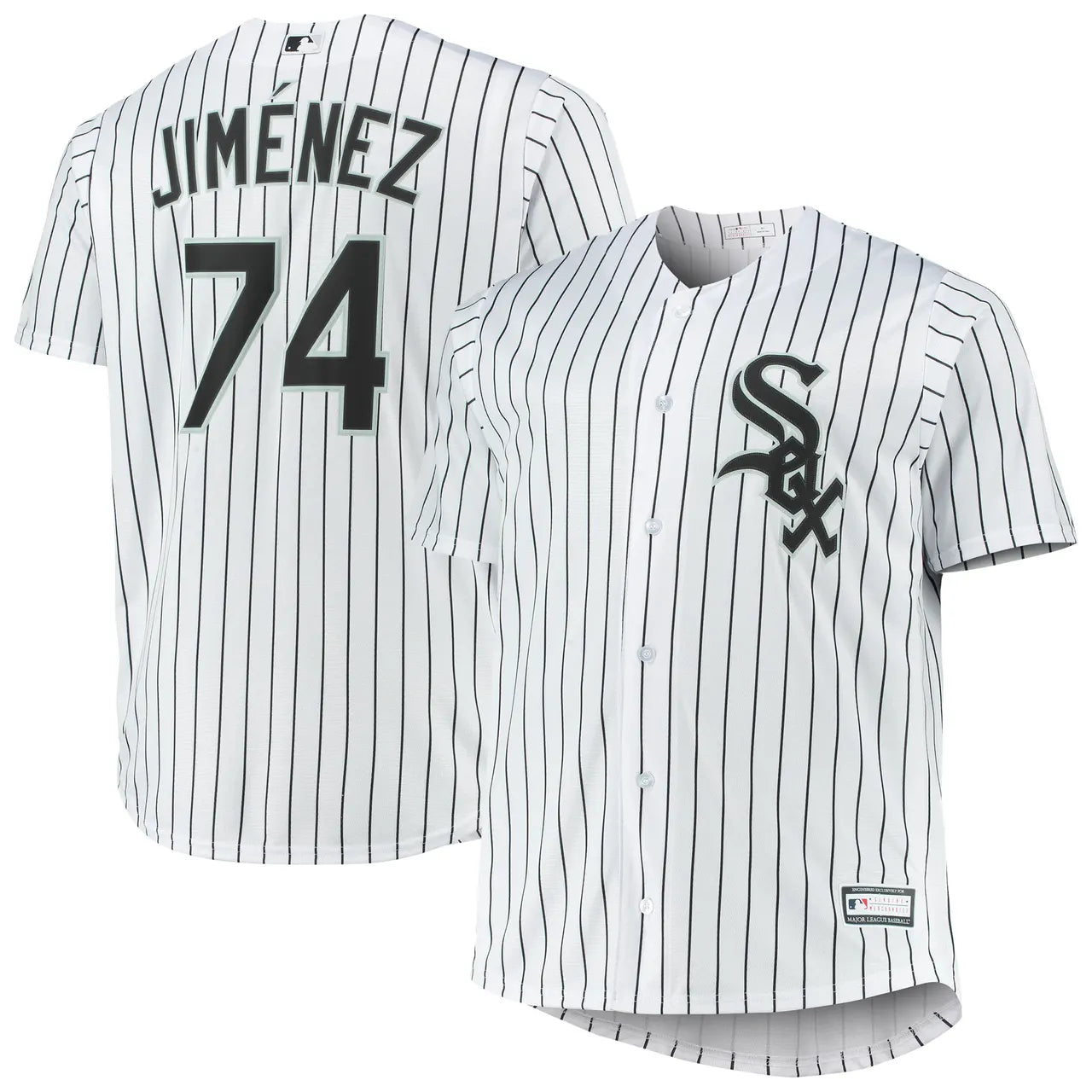 majestic Jimenez White Sox Jersey - Hình 2