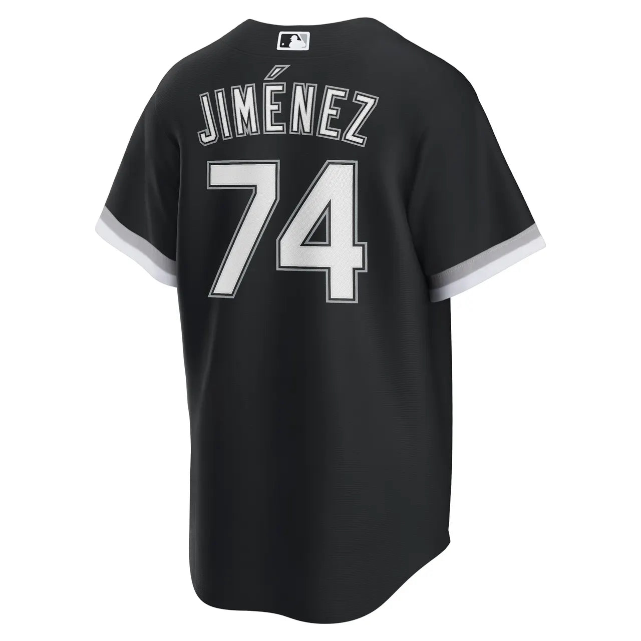 Jiménez Black White Sox Jersey - Hình 4