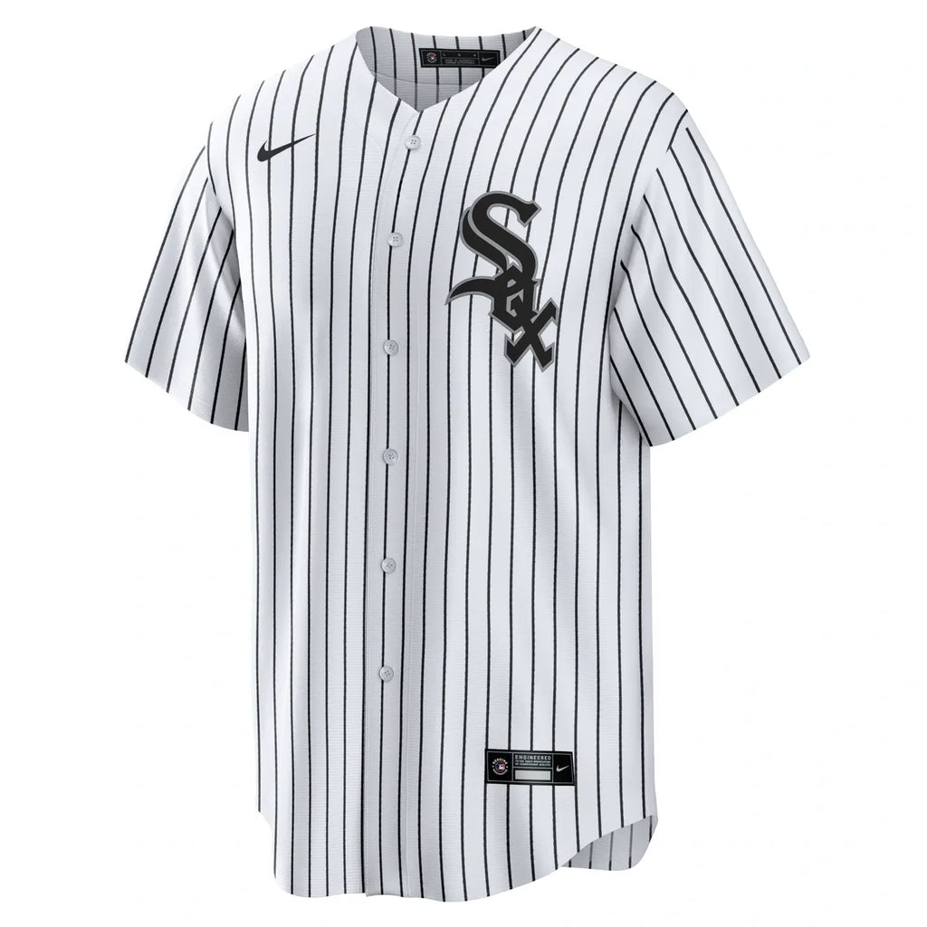 Jimenez White Sox Pinstripe Jersey nike authentic - Hình 3