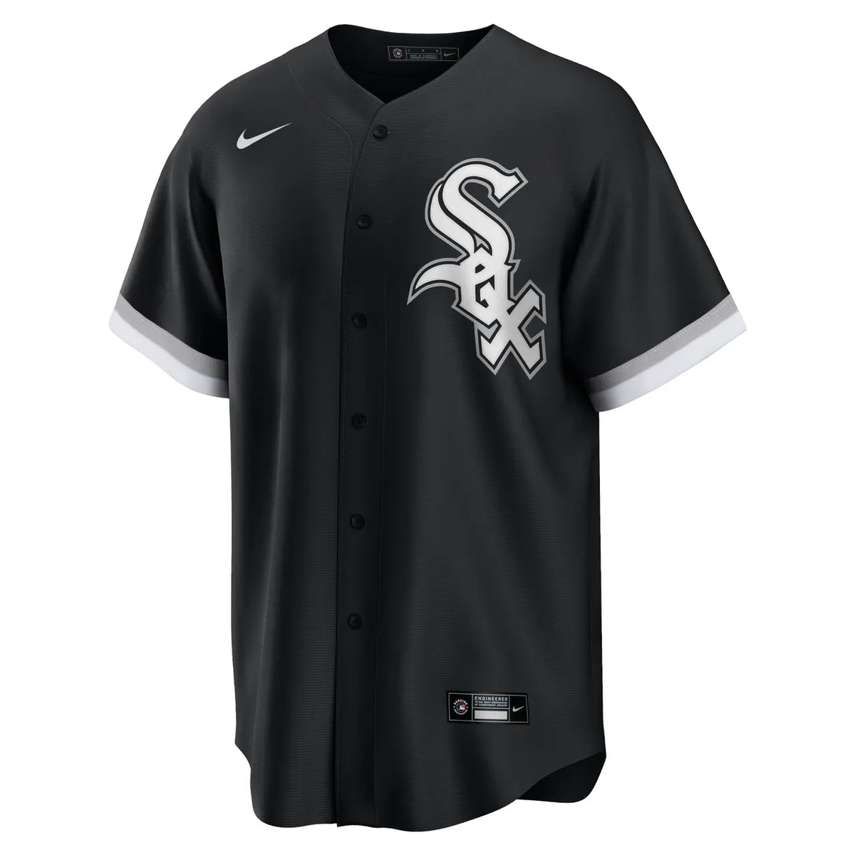 Jimenez White Sox Pinstripe Jersey nike authentic - Hình 6